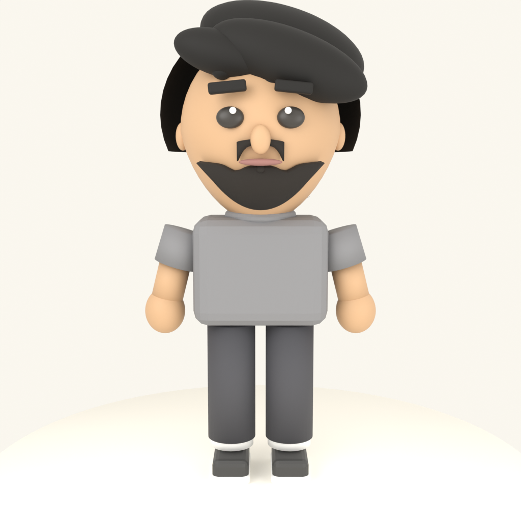 Shimanto Sarkar — hologram scan of the 3D avatar